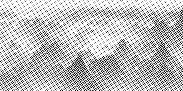手繪山