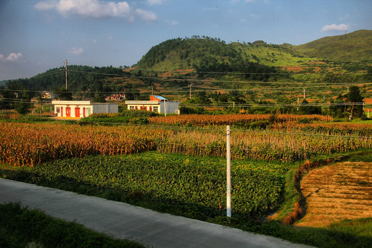 滇黔铁路沿线风景