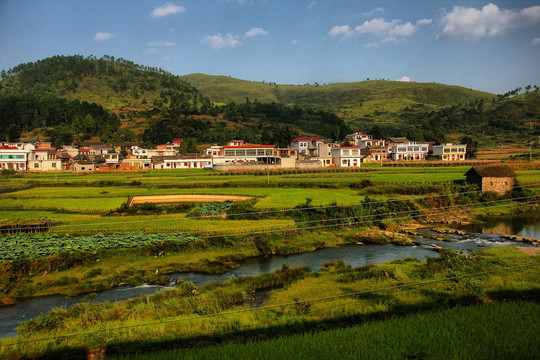 滇黔铁路沿线风景