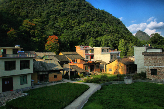 滇黔铁路沿线风景