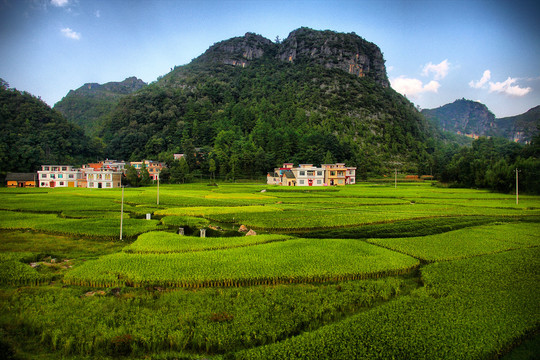 滇黔铁路沿线风景