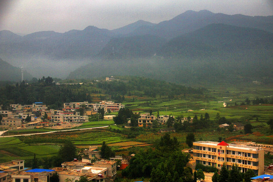 滇黔铁路沿线风景