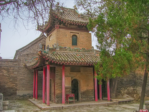 浮丘山风景区千佛寺钟楼