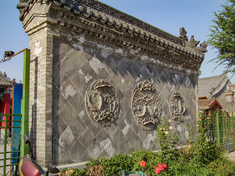 南阳府财神庙影壁