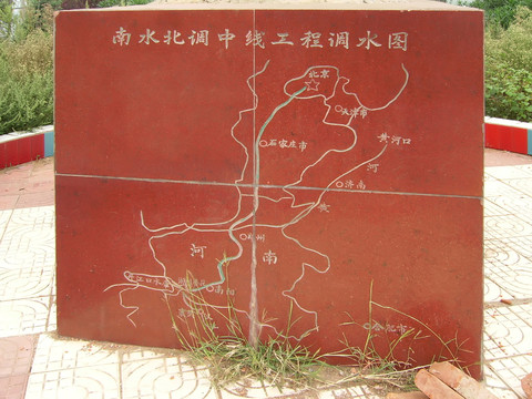 丹江口水库风景区导览图