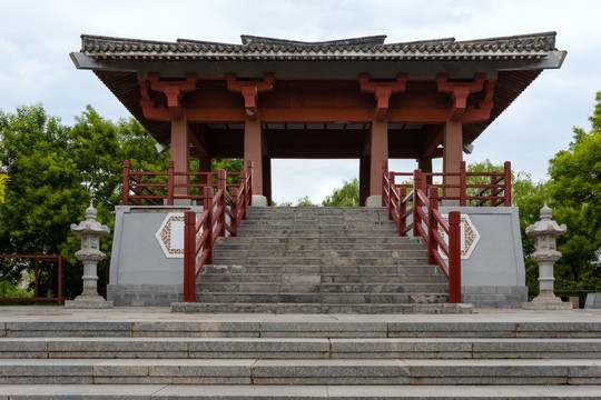 北京园博园庭院风景