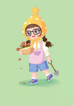 Q版人物插畫(huà)