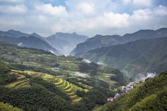 遂昌南尖岩风光