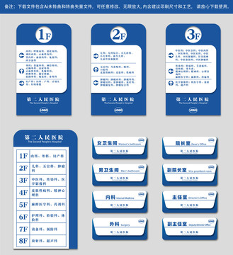 医院楼层索引