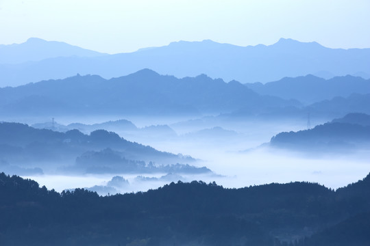 写意群山