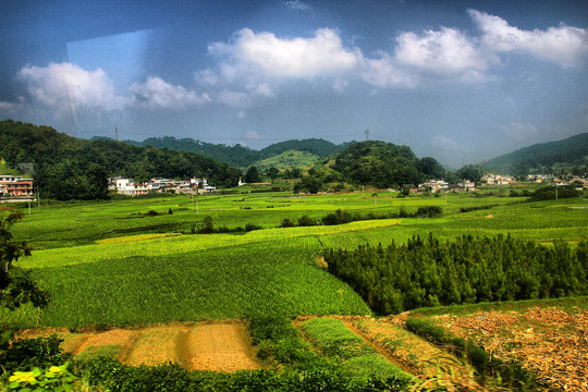 滇黔铁路沿线风景