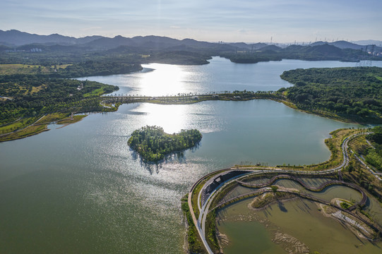 深圳宝安区石岩湖湿地公园