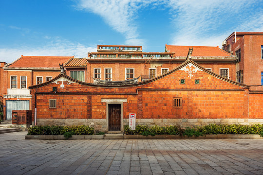 福建泉州古民居古厝建筑风光