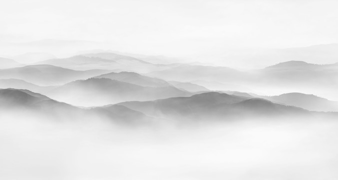 水墨山水畫