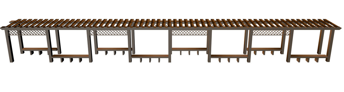 生態(tài)木長廊