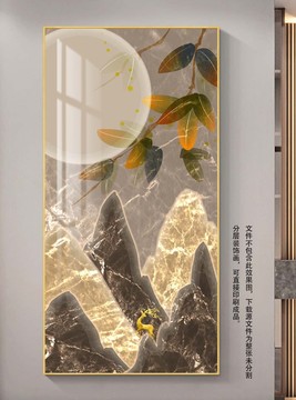 中式复古侘寂风高级感装饰画