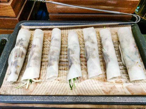 北京烤鸭卷