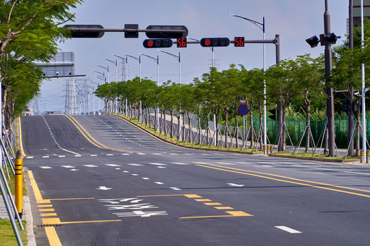 城市道路交通红灯