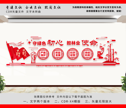 林業(yè)局文化墻