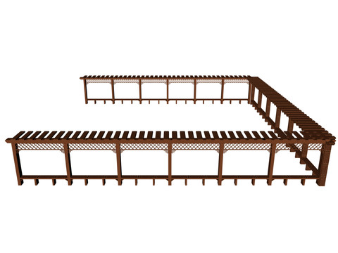 休閑農(nóng)莊長廊