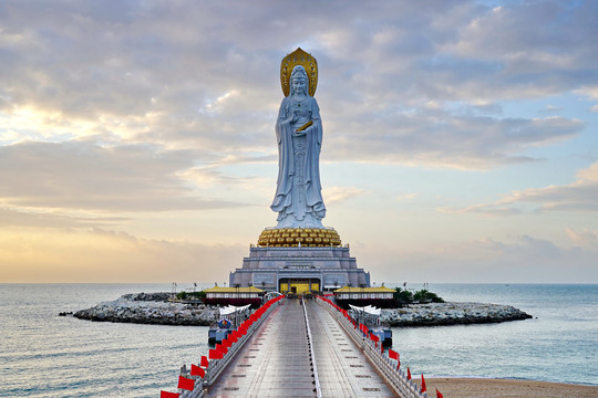 南山海上观音普济桥