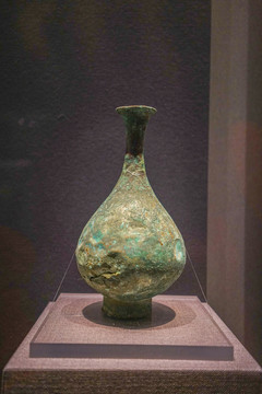 吐蕃银壶吐蕃文物西藏文化