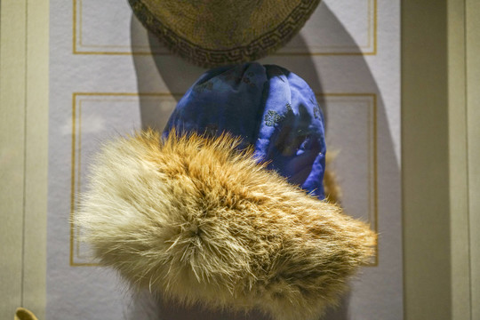 西藏帽子藏族狐皮帽西藏文化