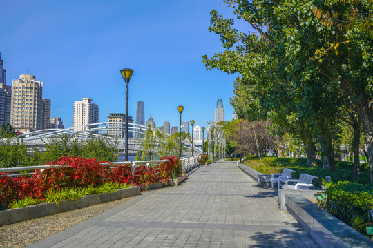 天津海河步道