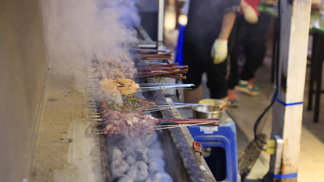 新疆羊烤肉串