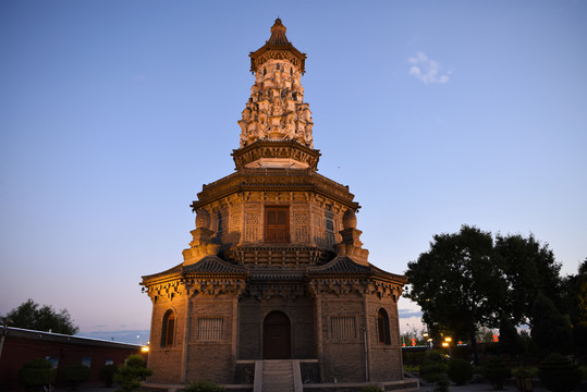 正定古城广惠寺塔