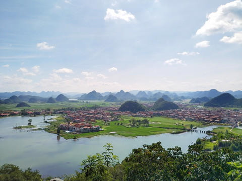 普者黑风景