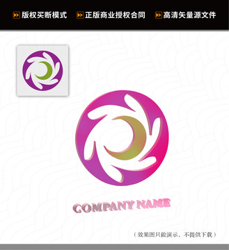 ok手势logo