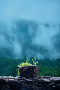 烟雾缭绕