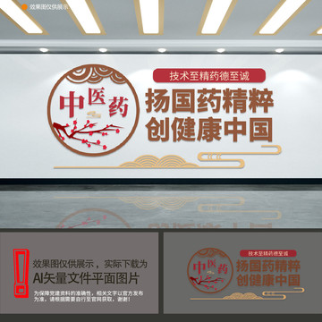 國藥文化墻