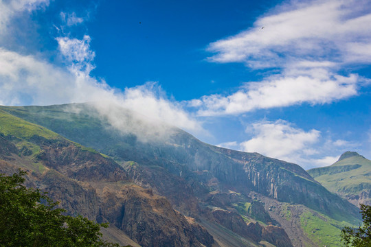 长白山冬景