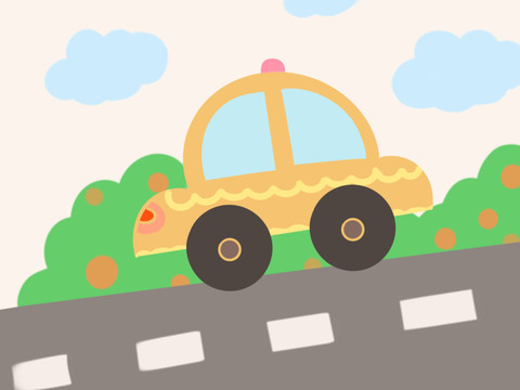 小汽車素材