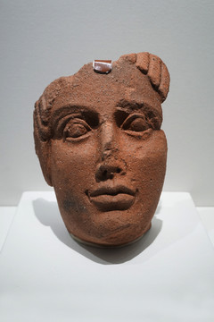 公元前4世纪年轻女子面部像