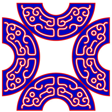 傳統(tǒng)矢量線描背景