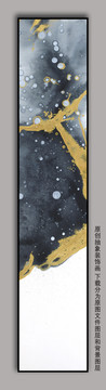 現(xiàn)代抽象金色裝飾畫