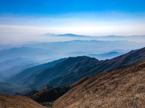 萍乡武功山风景