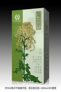 菊花茶饮料包装