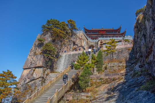 九華山天臺峰天臺正頂