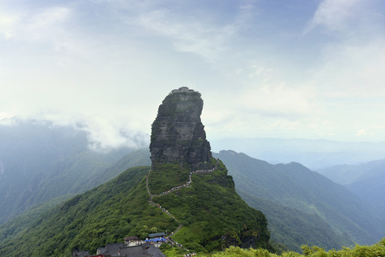 梵净水金顶风光