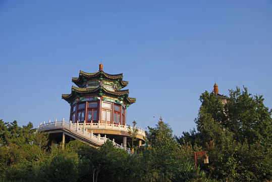 青岛湛山寺建筑