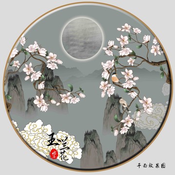 北歐輕奢花鳥