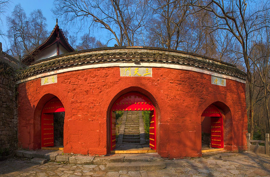 琅琊山琅琊寺景区三天门