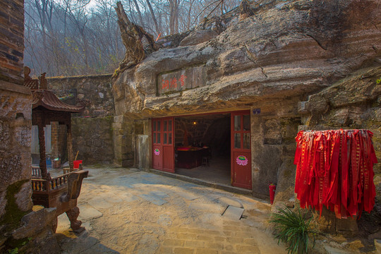 琅琊山琅琊寺景雪鸿洞