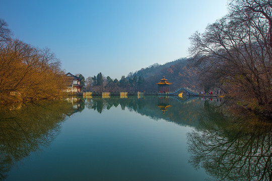 琅琊山醉翁亭景区深秀湖