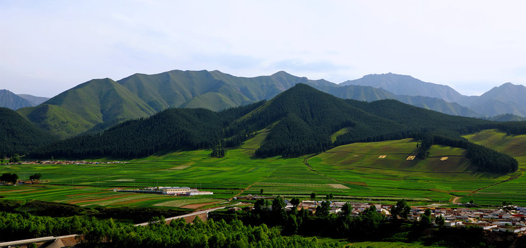 祁连山绿水青山