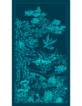 飛鳥(niǎo)鬧春圖